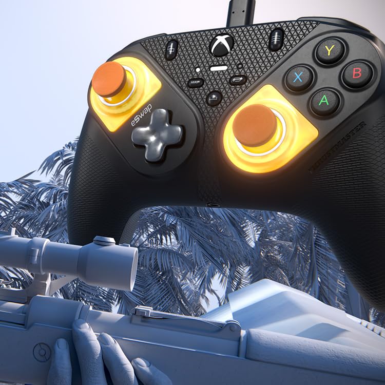 Amazon.com: Thrustmaster eSwap S Crystal Orange Pro Wired